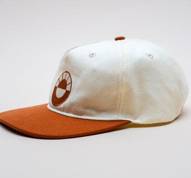 Embroidered logo cap - Burnt Orange