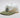 Embroidered logo cap - Cream & Green